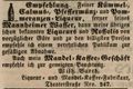 Zeitungsannonce von <!--LINK'" 0:2-->, April 1846