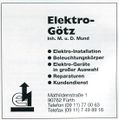 Werbung <!--LINK'" 0:15--> von Dez. 1998 im "Altstadt Bläddla" Nr. 33