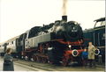 Dampflok-Pendelfahrt mit einer Güterzuglok BR 86 auf der <!--LINK'" 0:9--> zum Jubiläum <!--LINK'" 0:10-->