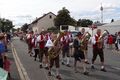 musikalische Festzugspitze beim Stadelner Kärwazug, August 2024