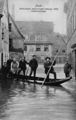 Hochwasser-Katastrophe , Schützenstraße, Nähe Schießplatz