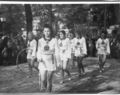 Tag der Arbeit 1937, die KdF-Betriebssportgruppe der Firma Schickedanz in der  heutigen <!--LINK'" 0:45--> bei einer sportlichen Vorführung