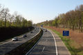 Frankenschnellweg mit Blickrichtung Poppenreuth - Erlangen, 2017