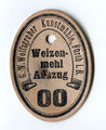Etikett für Mehlsäcke, Weizenmehl Typ 405 - ehemals "Weizenmehl Auszug 00", um <!--LINK'" 0:96-->.