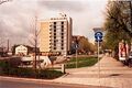 Platzgestaltung nach dem Bau der U-Bahnhaltestelle Jakobinenstraße, 1990