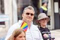 Carsten Träger (MdB) auf dem 1. Christopher Street Day in Fürth, Juli 2024