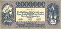 Fürther  <a class="mw-selflink selflink">1923</a>, 2.000.000 Mark, Motiv  und 