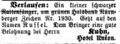 Zeitungsannoce Kuhn, <!--LINK'" 0:6-->, September 1863