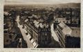 Blick vom Rathausturm in die Schwabacher und Hirschenstraße, gel. 1915