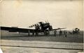 Flugzeug Junkers F 13 auf dem Flugplatz in Atzenhof, ca. 1920