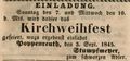 Zeitungsannonce des Wirts <!--LINK'" 0:25--> Stumpfmeyer, September 1845