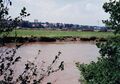 Bau der Zuleitung zum Hebewerk West im Wiesengrund, Juli 1999