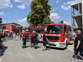 Fuhrpark und Fahrzeughalle der Freiwilligen Feuerwehr Stadeln, 2023