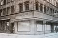 Eckhaus Schwabacher Str. 46 / <!--LINK'" 0:180--> 2 mit Ladeneinbau. 1960 abgerissen für Neubau Woolworth. Aufnahme 1950er Jahre