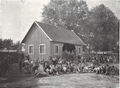 Spielplatzgebäude am Schießanger, Aufnahme um 1907