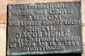 Erinnerungstafel für <!--LINK'" 0:20-->, der am 19.7.1809 hier im Anwesen <a class="mw-selflink selflink">Helmstraße 9</a> geboren wurde.