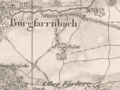 Lage der ehemaligen Ziegelhütte (Ausschnitt aus dem Topographischen Atlas von 1832)