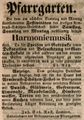 Zwei etwas widersprüchliche Werbeanzeigen zum <!--LINK'" 0:22--> (Wer ist denn nun der Wirt?), 1847