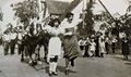 Umzug zur Kirchweih in Stadeln, 1946.