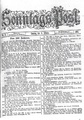 Nachdruck des ersten Adressbuch Fürths im Fürther Central-Anzeiger, Gratis-Beilage "Sonntags-Post" Nr. 22 vom Sonntag, den 6. Oktober 1907 und Sonntag, den 13. Oktober 1907, mit Kommentierungen von <!--LINK'" 0:1-->