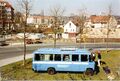 Bay. Fernsehen in Fürth vor der Stadthalle, Mrz. 1990