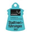 Logo bzw. "Türmchen" der Veranstaltungsreihe Stadt(ver)führungen, 2023