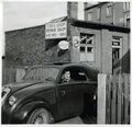 Vulkanisierungsbetrieb und Reifenhandel Reifen-Reichel in der Langen Straße 67, ca. 1950