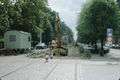 Rückbau der Straßenbahngleise an der Luisenstraße, Blick Richtung <!--LINK'" 0:5-->