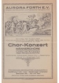 Programm 18. April 1926