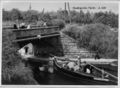 Die alte Roßbrücke über den Ludwigskanal mit Blick auf <a class="mw-selflink selflink">Poppenreuth</a>