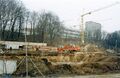 Ehem. Grüner Park während der Bebauung, April 1986