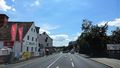 Kreuzung <!--LINK'" 0:76--> und <a class="mw-selflink selflink">Stadelner Hauptstraße</a> aus Eltersdorf kommend, links die Gebäude der Firma <!--LINK'" 0:77-->, Juni 2020