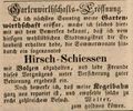 Zeitungsannonce von Jakob Walter, Wirt <!--LINK'" 0:11-->, April 1845