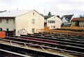 U-Bahn-Baustelle westlich der Christkönig-Kirche, Januar 2001