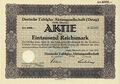 Aktie DETAG AG aus Fürth, Juni 1932