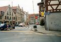 Grüner Markt vor der Verkehrsberuhigung, Mai 1996