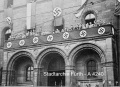 Bild aus dem Stadtarchiv. Julius Streicher auf dem Rathausbalkon.