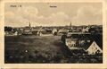 Blick von der Schwand nach Osten, im Vordergrund Billinganlage 12 - Bildmitte Würzburger Str. 10, rechts im Bild Foerstermühle, dahinter Rathaus, gel. 1915