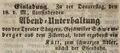 Zeitungsannonce des Wirts <a class="mw-selflink selflink">zum schwarzen Adler</a> <!--LINK'" 0:6-->, Juli 1844