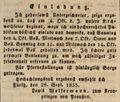 Werbeannonce für die Gaststätte "<!--LINK'" 0:11-->", September 1835