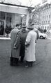 Eröffnung der Tankstelle und Autowerkstatt in der Nürnberger Straße 126, ca. 1950