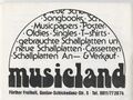 Werbung vom Fachgeschäft "musicland" in der Schülerzeitung <!--LINK'" 0:21--> Nr. 1 1978