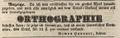 Zeitungsannonce des Lehrers <!--LINK'" 0:6-->, Oktober 1843
