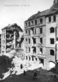 Aufnahme aus der Amalienstraße nach dem Luftangriff 8. auf 9. März 1943. Blick Richtung <!--LINK'" 0:22--> mit schwer beschädigter Nr. 45 u. 47. Rechts im Bild angeschnitten die Hausnr. 51