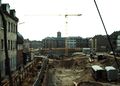 Blick auf die City-Center-Baustelle von der Schirmstraße aus