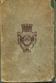 Titelseite: Der Volksschuljugend der Stadt Fürth zur Erinnerung an die Schillerjahre 1905 gewidmet, 1905, Rückseite