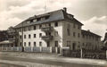 Ehemaliges Jugendwohnheim Schwabacher Str., um 1972 abgerissen. Historische Postkarte, 1954