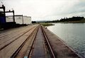 Am <a class="mw-selflink selflink">Hafen Fürth</a>, Blick nach Süden, Juni 1994