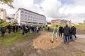 Spatenstich für das neue Heinrich-Schliemann-Gymnasium an der Henri-Dunant-Straße, April 2024