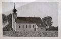 Die <a class="mw-selflink selflink">Herz-Jesu-Kirche</a> <!--LINK'" 0:40--> noch ohne Anbau im Jahr 1957